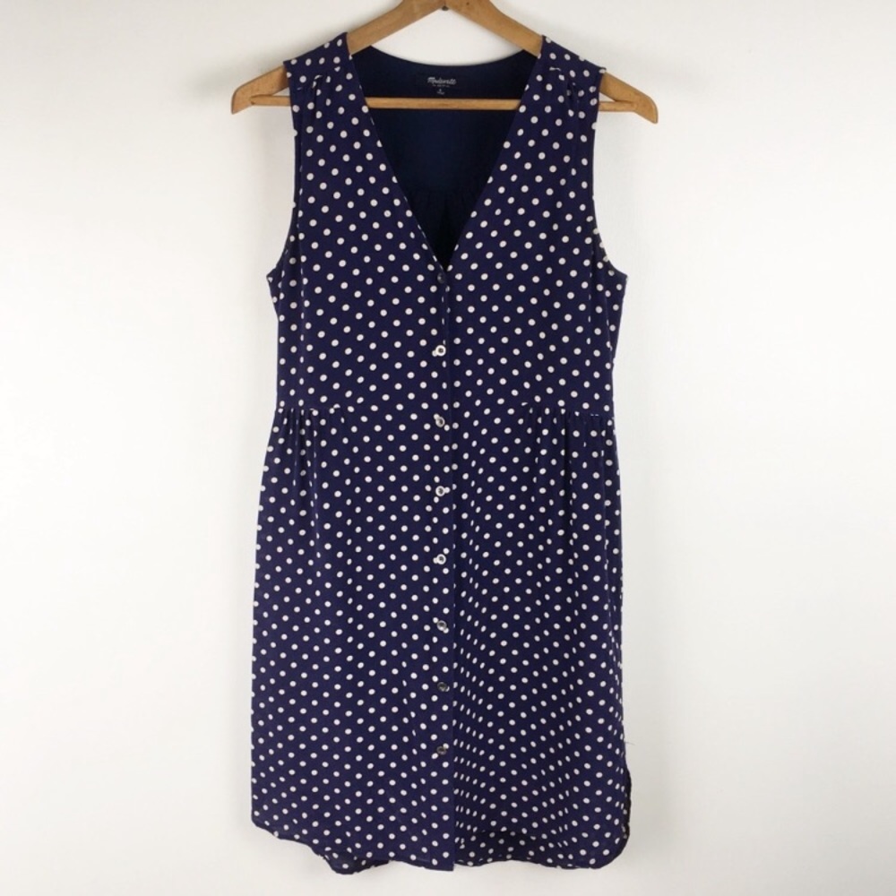 Madewell Polka Dot Dress